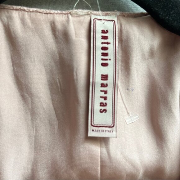 NWT Antonio Marras tweed pearls embellished blazer Sz 40/ M - Picture 5 of 9